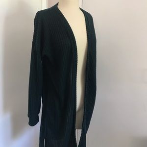 Charming Charlie Forest Green Cardigan